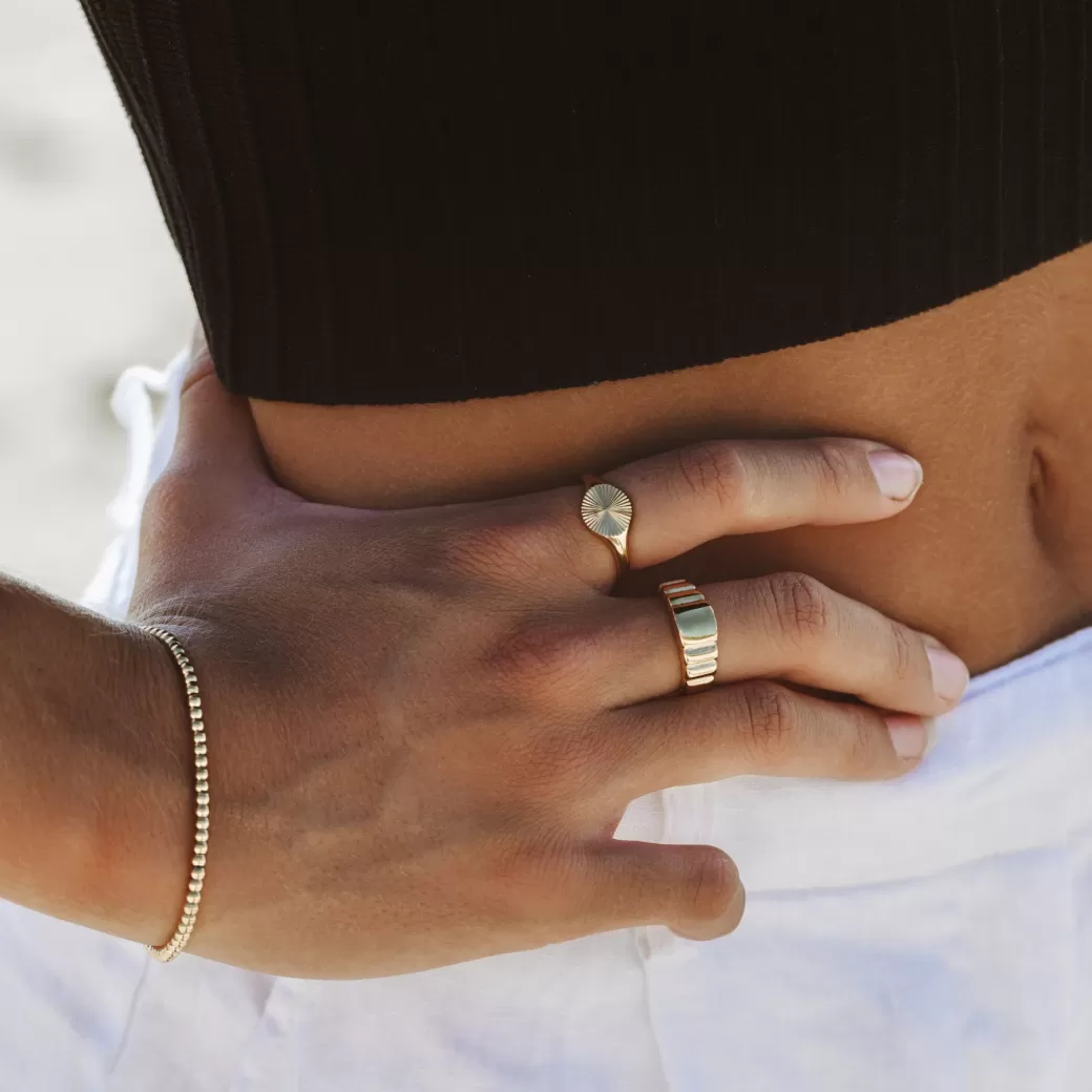 Sun Signet Ring^Atolea Jewelry Clearance